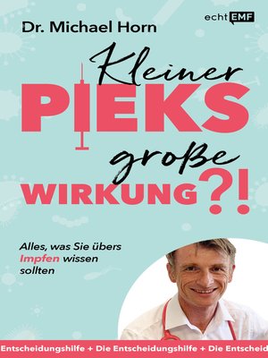 cover image of Kleiner Pieks, große Wirkung – Alles, was Sie übers Impfen wissen sollten